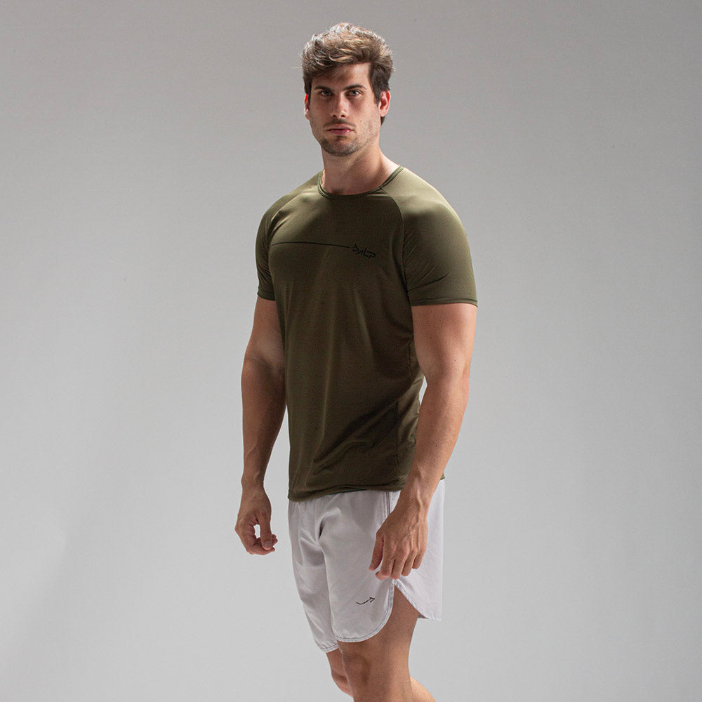 Camiseta Dry Fit Tenacity Verde Uva