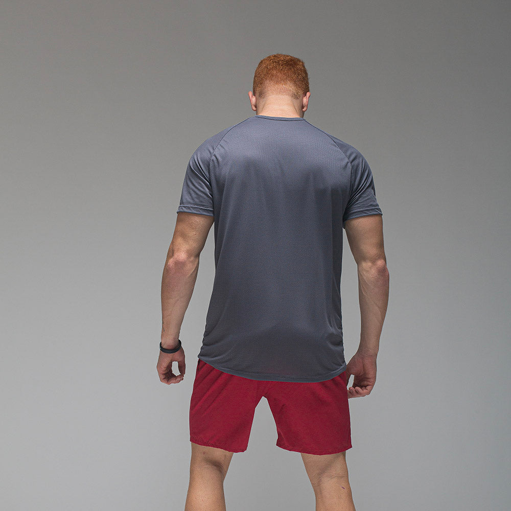 Camiseta Dry Fit New Horizon Cinza Sombra