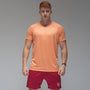 Camiseta Dry Fit New Lupus Laranja Damasco