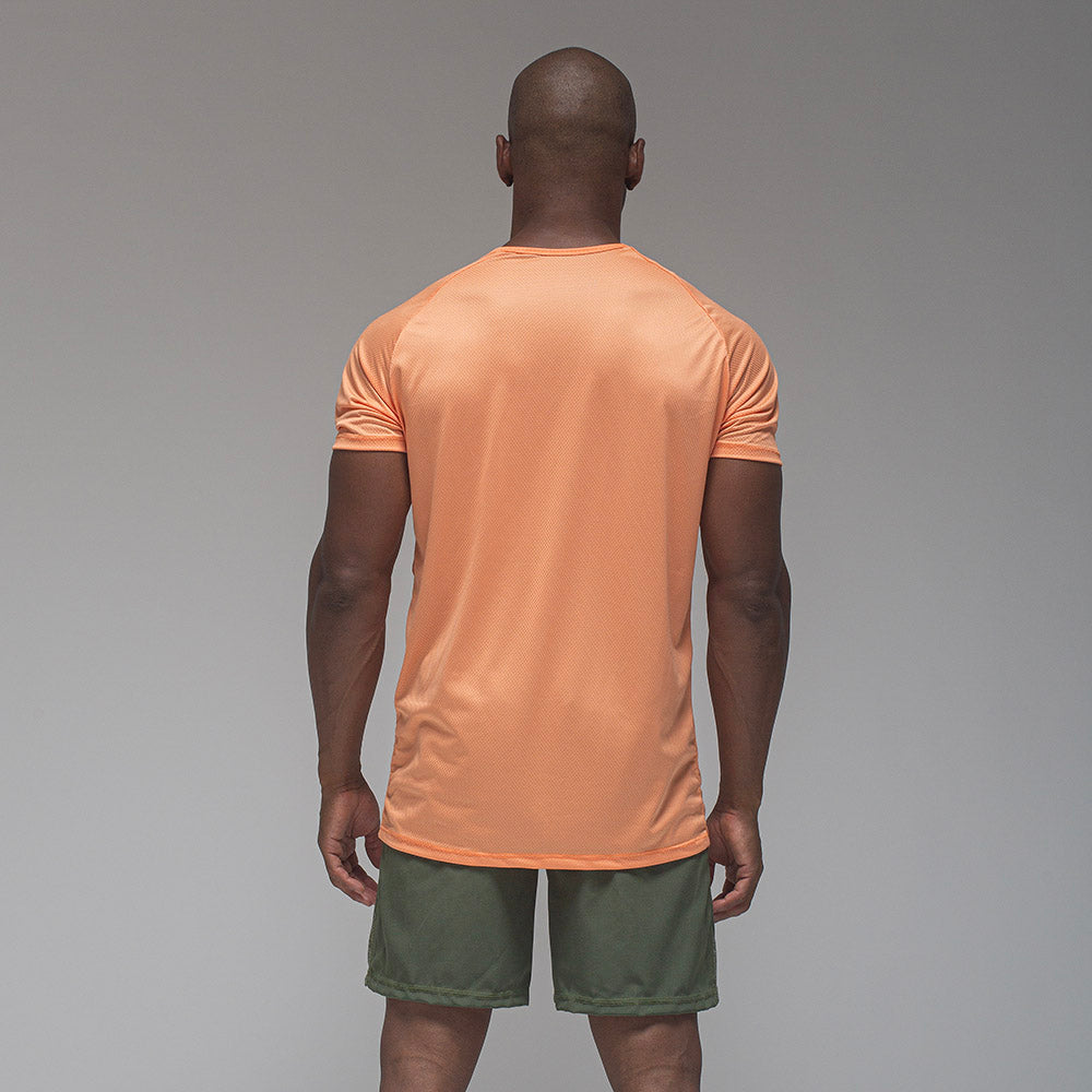 Camiseta Dry Fit Horizon Laranja Damasco