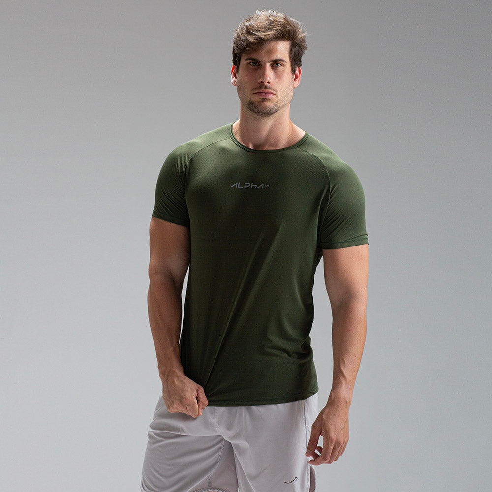 Camiseta Dry Fit New Fluid Verde