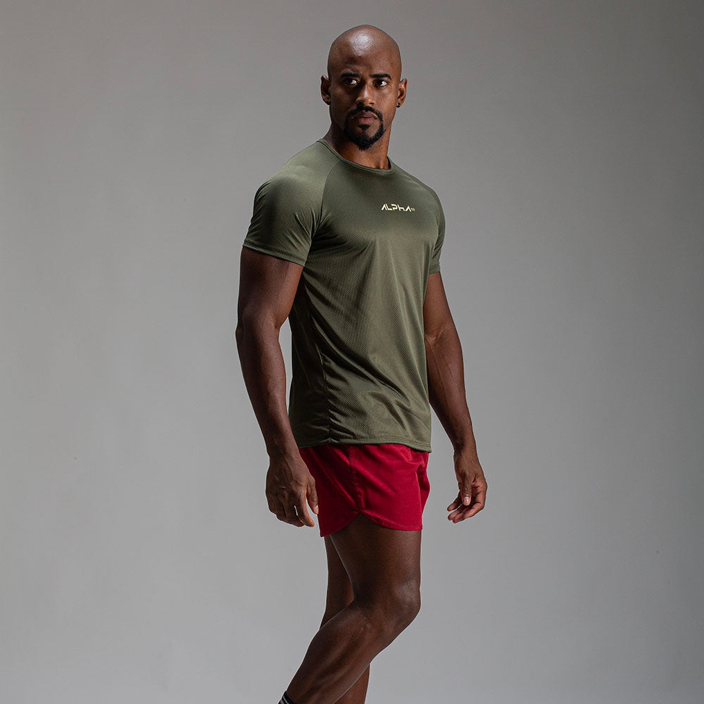 Camiseta Dry Fit New Fluid Verde Uva