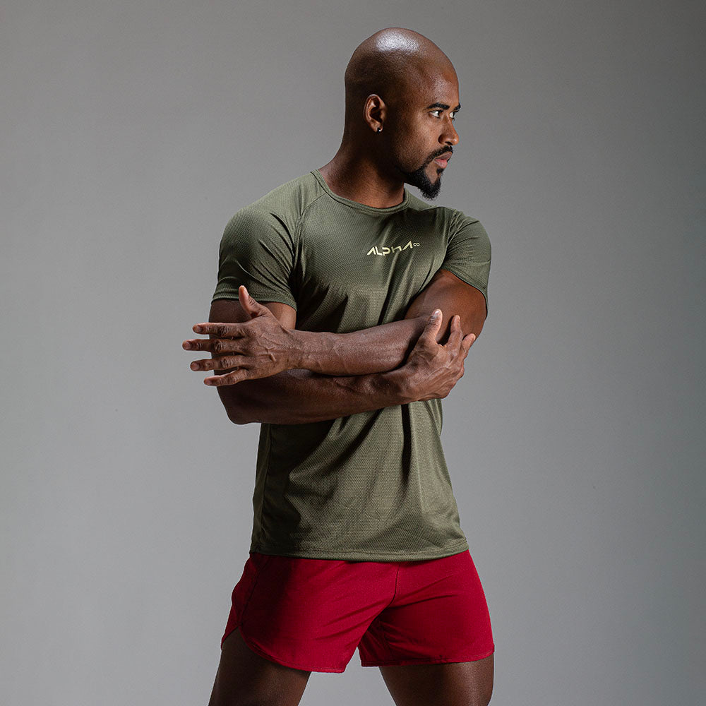 Camiseta Dry Fit New Fluid Verde Uva