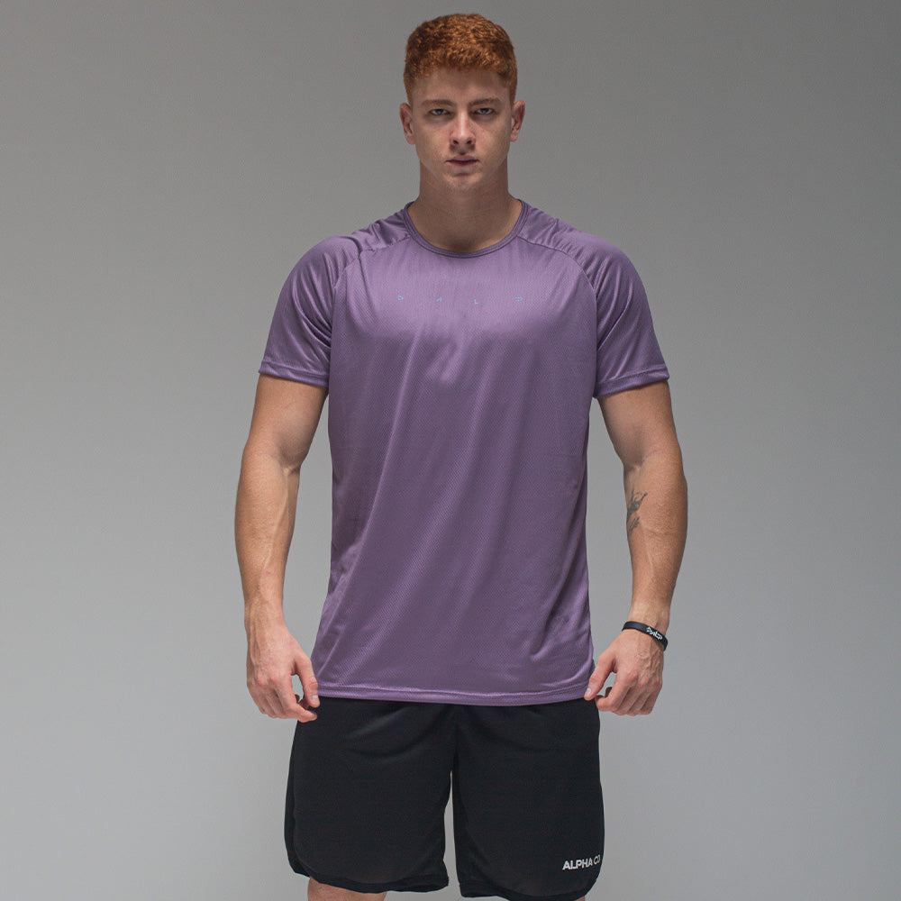 Camiseta Dry Fit Light Lupus Púrpura