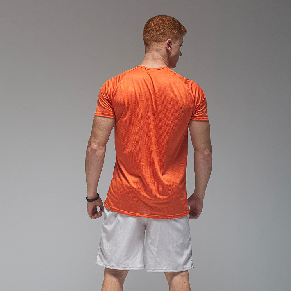 Camiseta Dry Fit New Fluid Laranja Poente