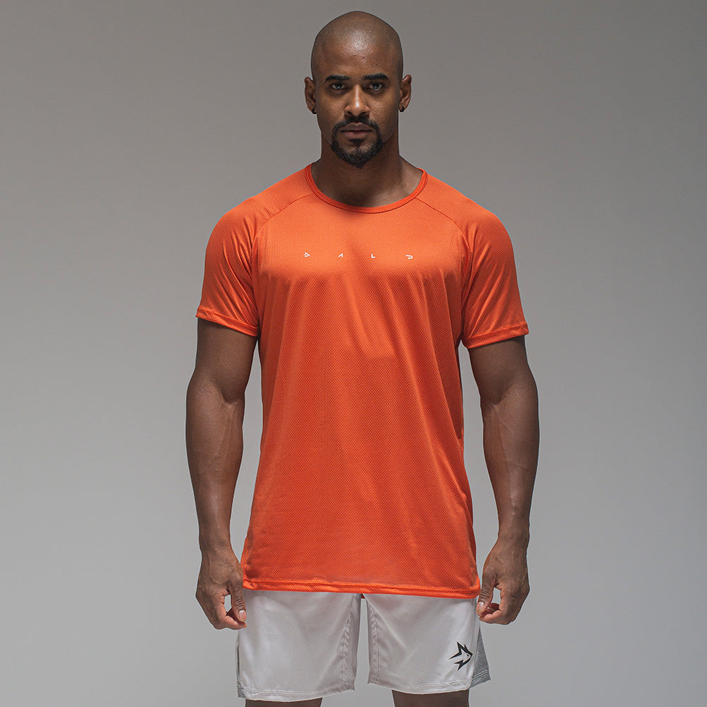 Camiseta Dry Fit Light Lupus Laranja Poente