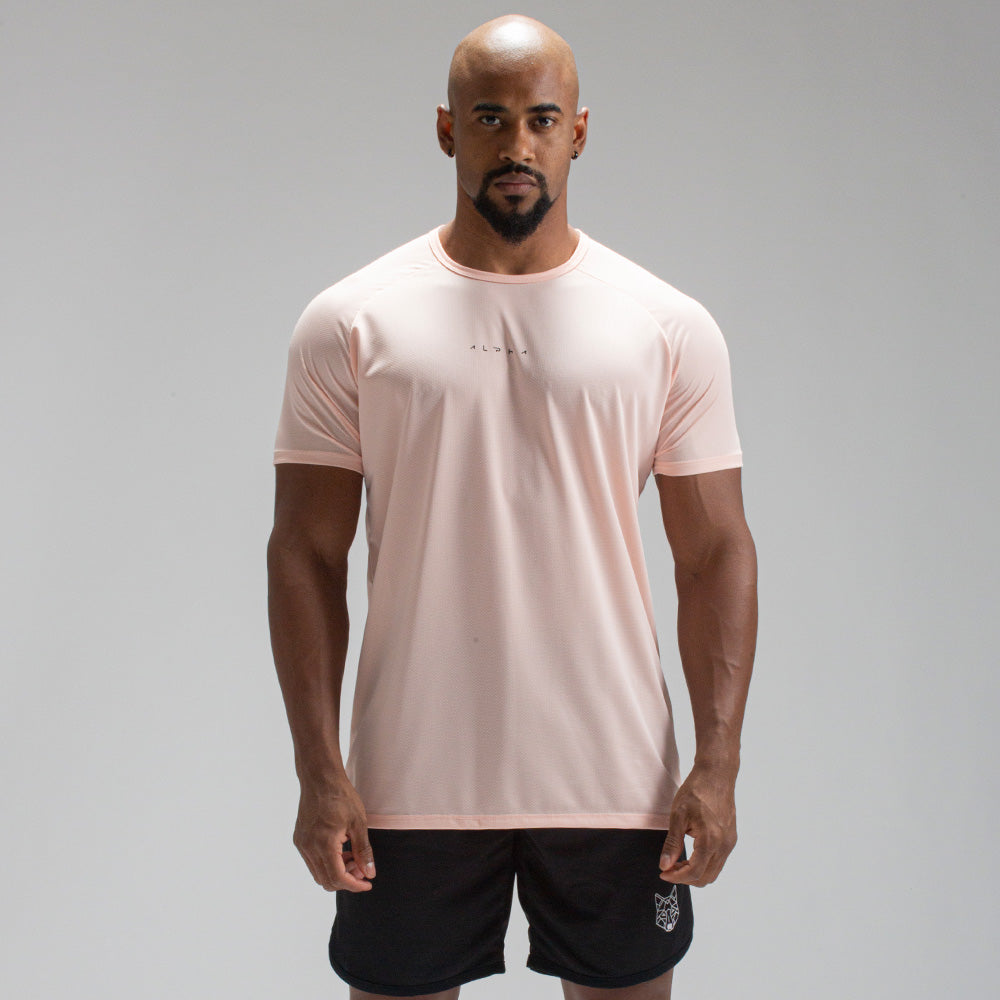 Camiseta Dry Fit New Horizon Salmão