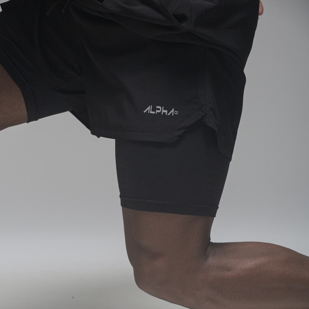 Bermuda Dry Fit Compression Preto