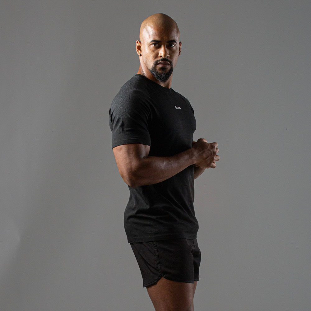 Camiseta Apex Dry New Tenacity Preto - Sem Costura