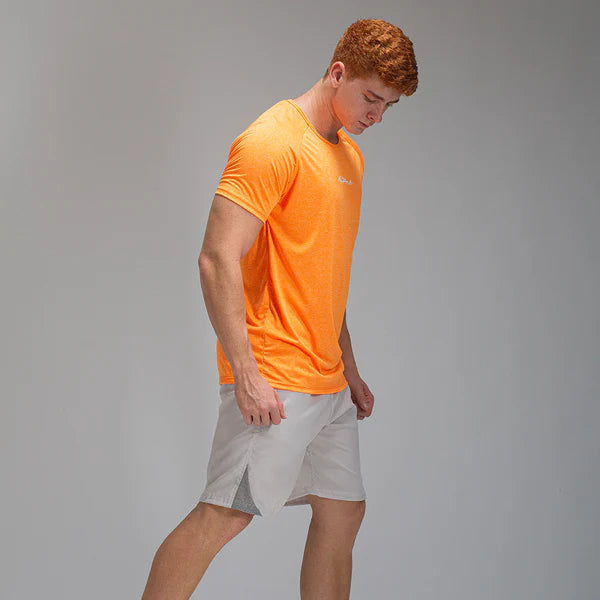 Camiseta Dry Fit New Fluid Laranja Flúor