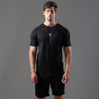 Camiseta Apex Dry Line Lupus Preto - Sem Costura