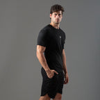 Camiseta Apex Dry Line Lupus Preto - Sem Costura