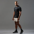 Camiseta Apex Dry Middle Lupus Preto - Sem Costura