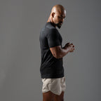 Camiseta Apex Dry Middle Lupus Preto - Sem Costura