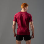 Camiseta Apex Dry Line Lupus Vinho - Sem Costura