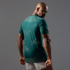 Camiseta Apex Dry Middle Lupus Verde - Sem Costura