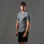 Camiseta Apex Dry Middle Lupus Cinza - Sem Costura