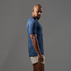 Camiseta Apex Dry New Lupus Marinho - Sem Costura