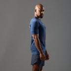 Camiseta Apex Dry Middle Lupus Marinho - Sem Costura