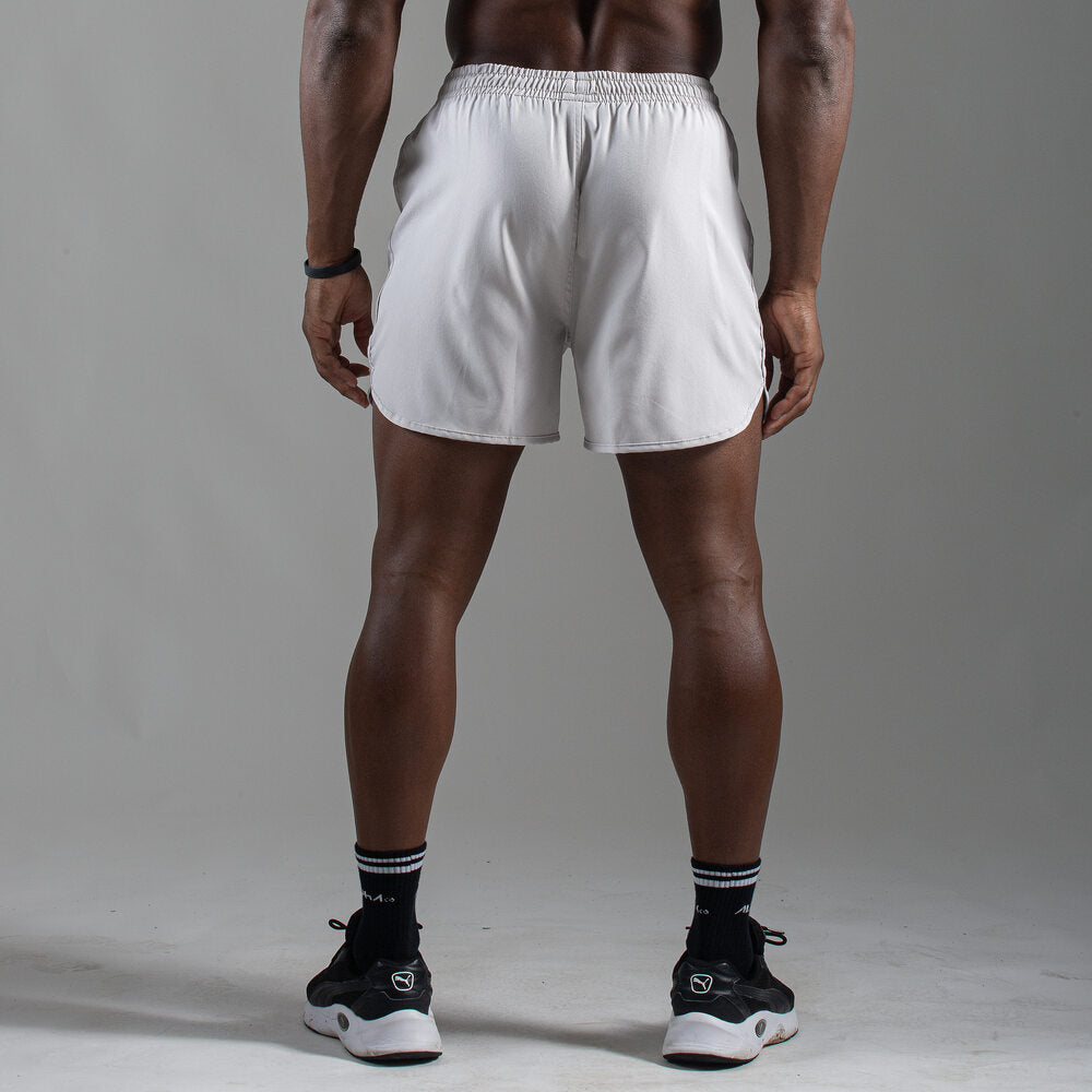 Short Corrida Masculino Dry Fit - Cinza