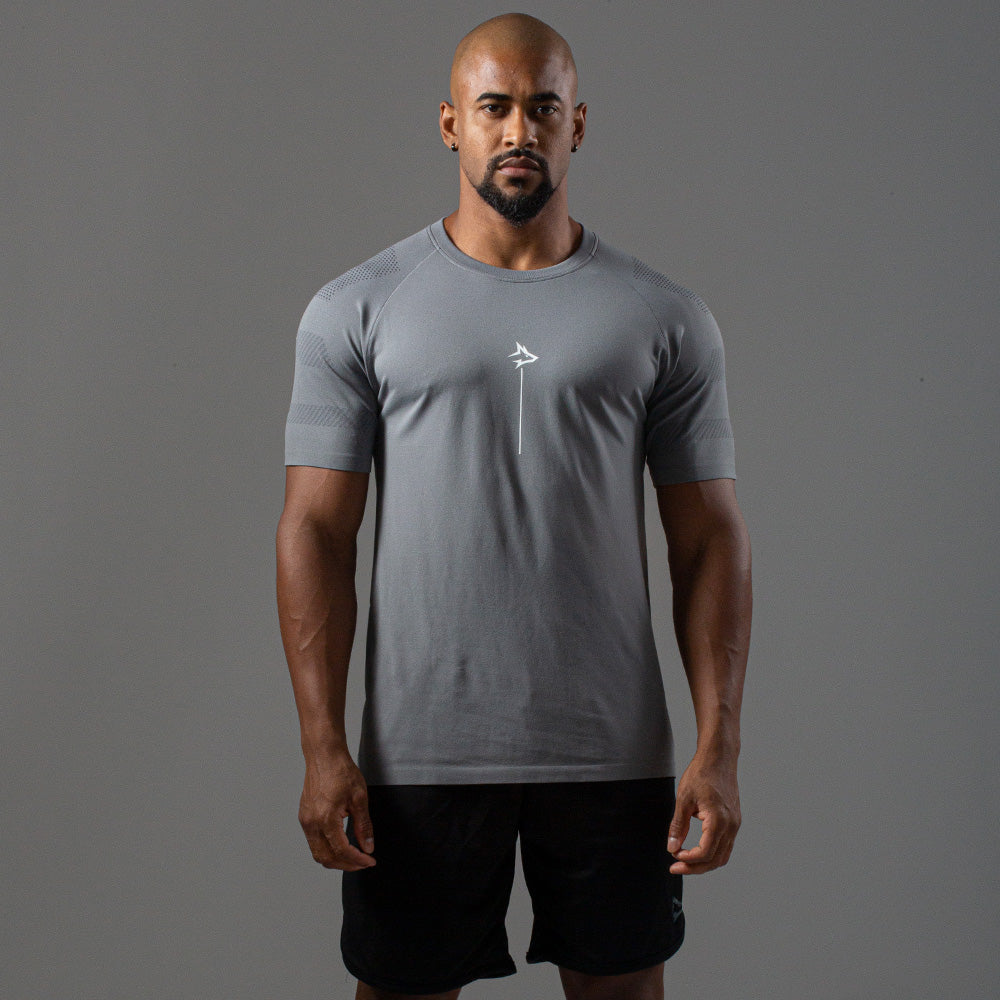 Camiseta Apex Dry Line Lupus Cinza - Sem costura