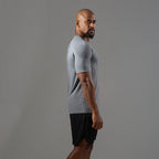 Camiseta Apex Dry New Tenacity Cinza - Sem Costura