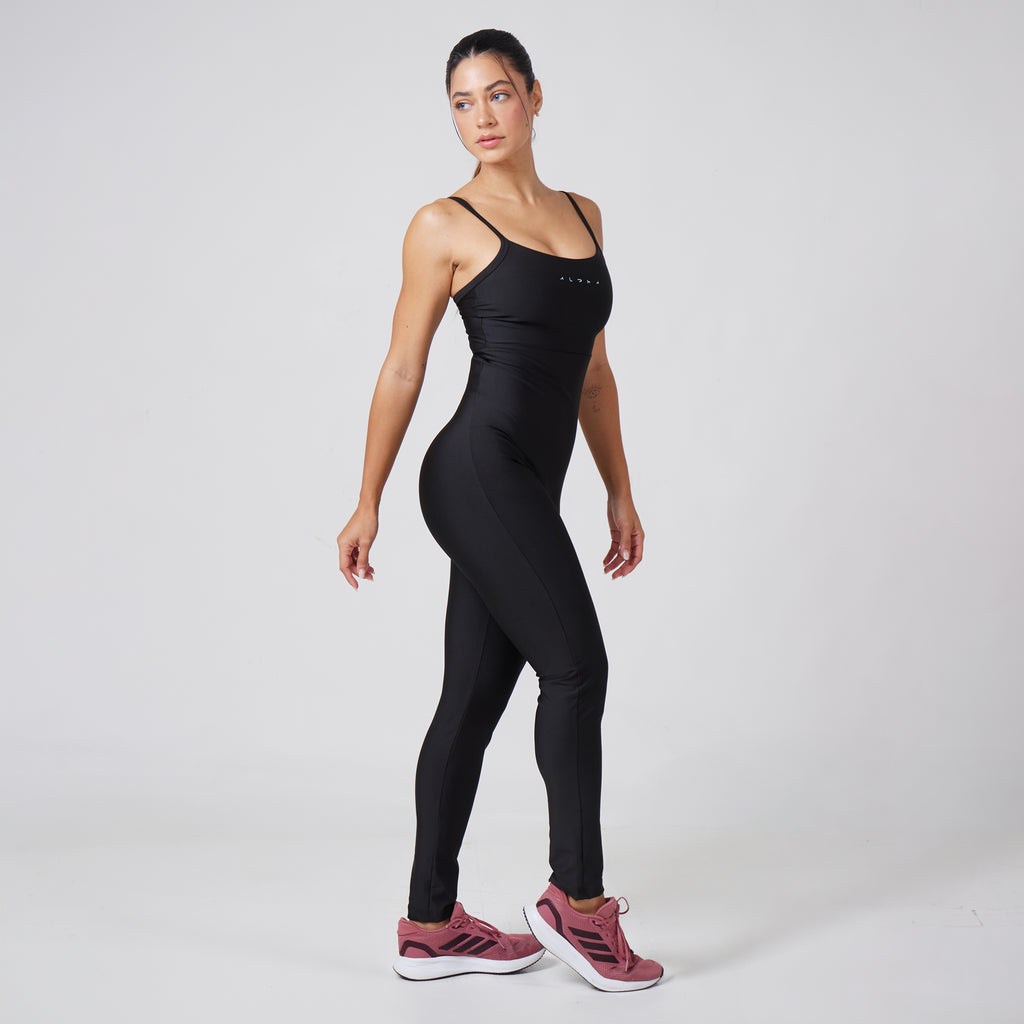 Macacão Flex Horizon Preto