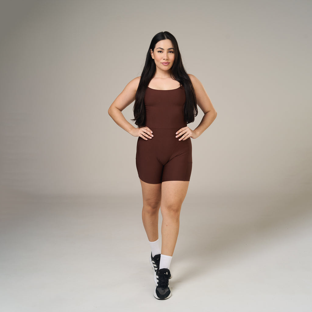 Macaquinho Flex Com Bolso Lupus Canela