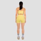 Conjunto Basic Feminino Top e Short - New Horizon Amarelo Cítrico