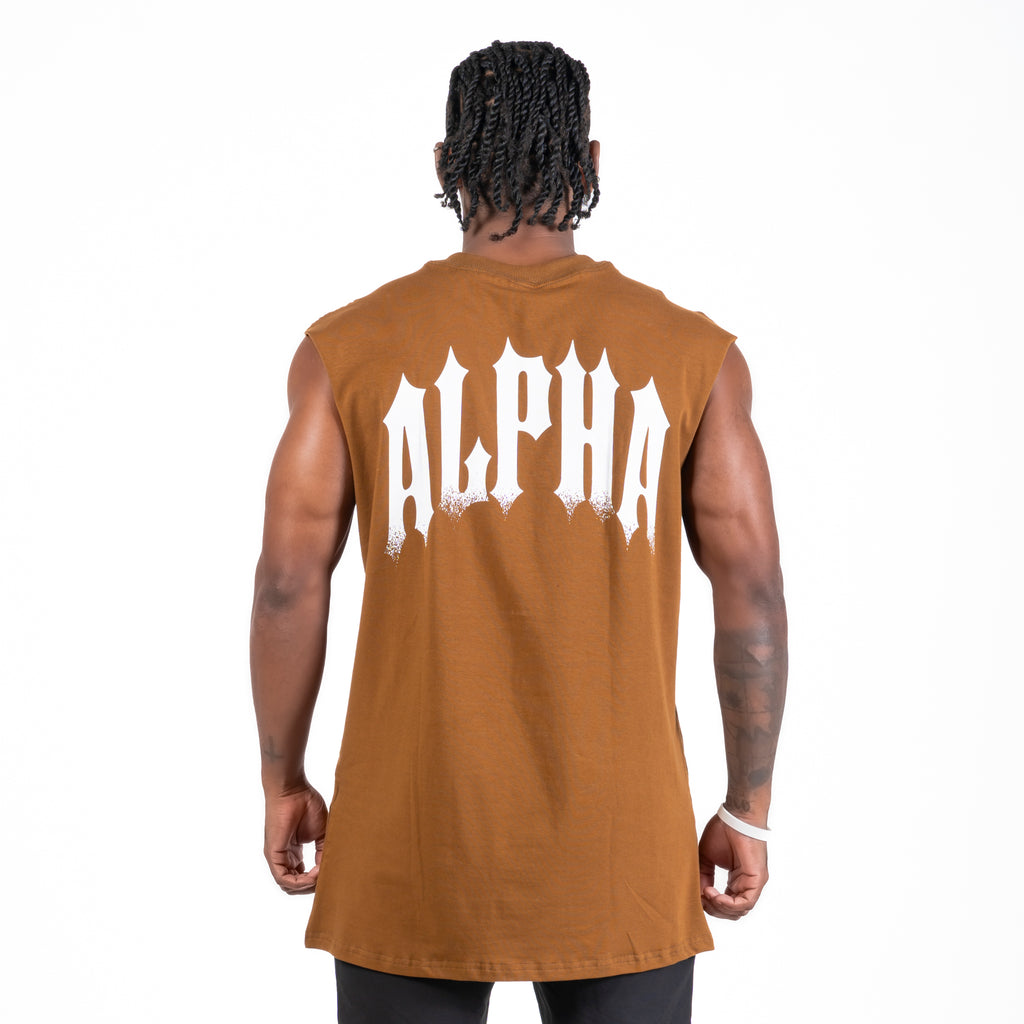 Regata Machão Oversized Hunter Caramelo
