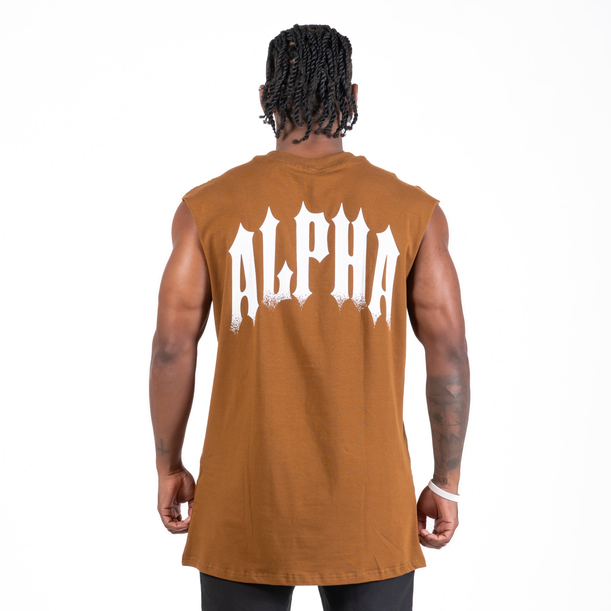 Regata Machão Oversized Hunter Caramelo