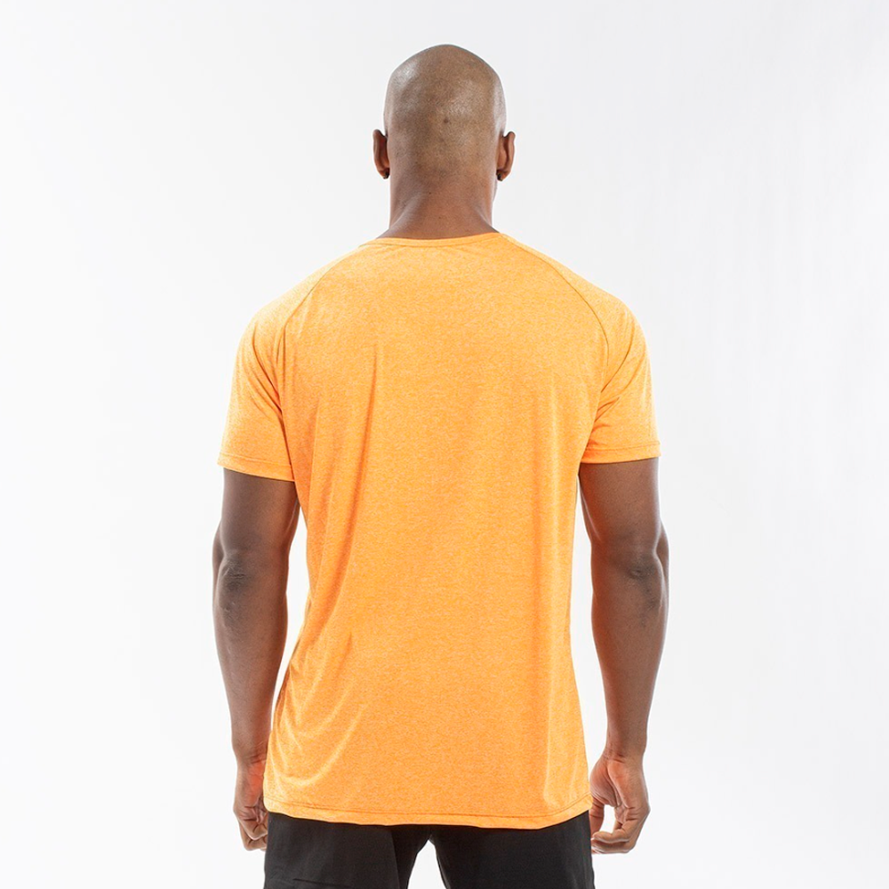 Camiseta Dry Fit Fluid Laranja Flúor