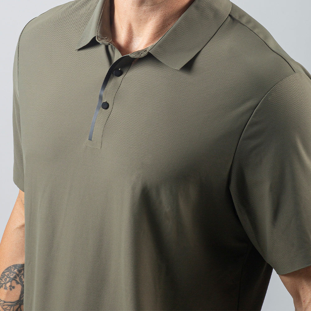 Camisa Polo Dry Fit Horizon Back Verde