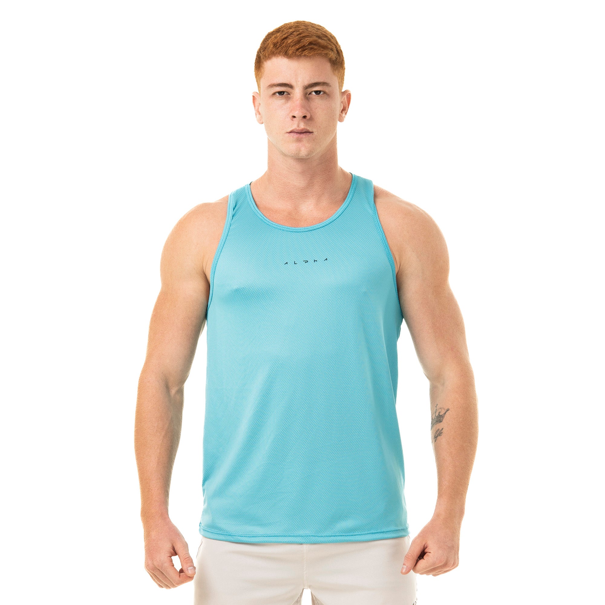 Regata Nadador Dry Fit New Horizon Azul Pavão