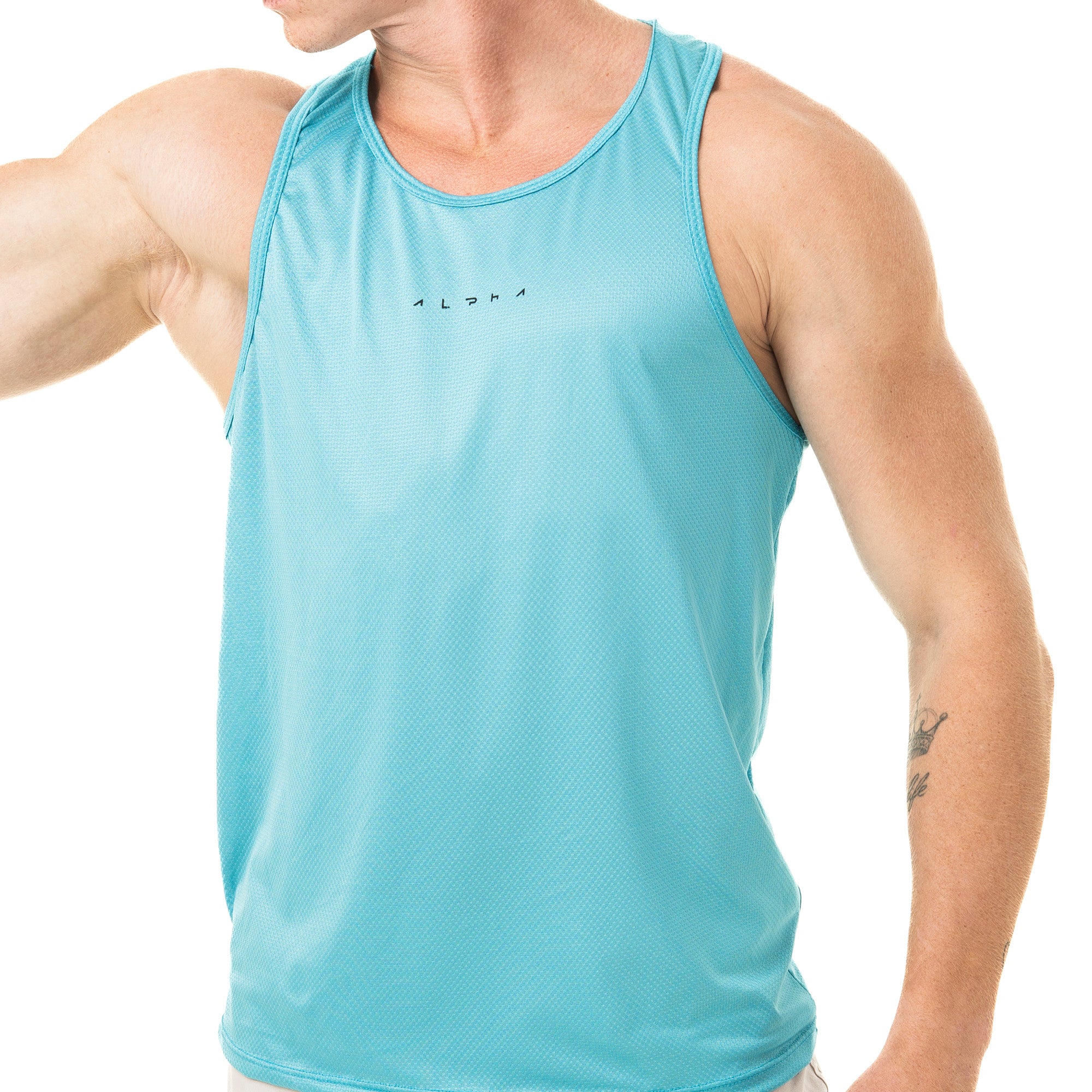 Regata Nadador Dry Fit New Horizon Azul Pavão