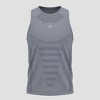Regata Apex Dry Tank Cinza - Sem Costura