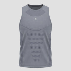 Regata Apex Dry Core Cinza - Sem Costura