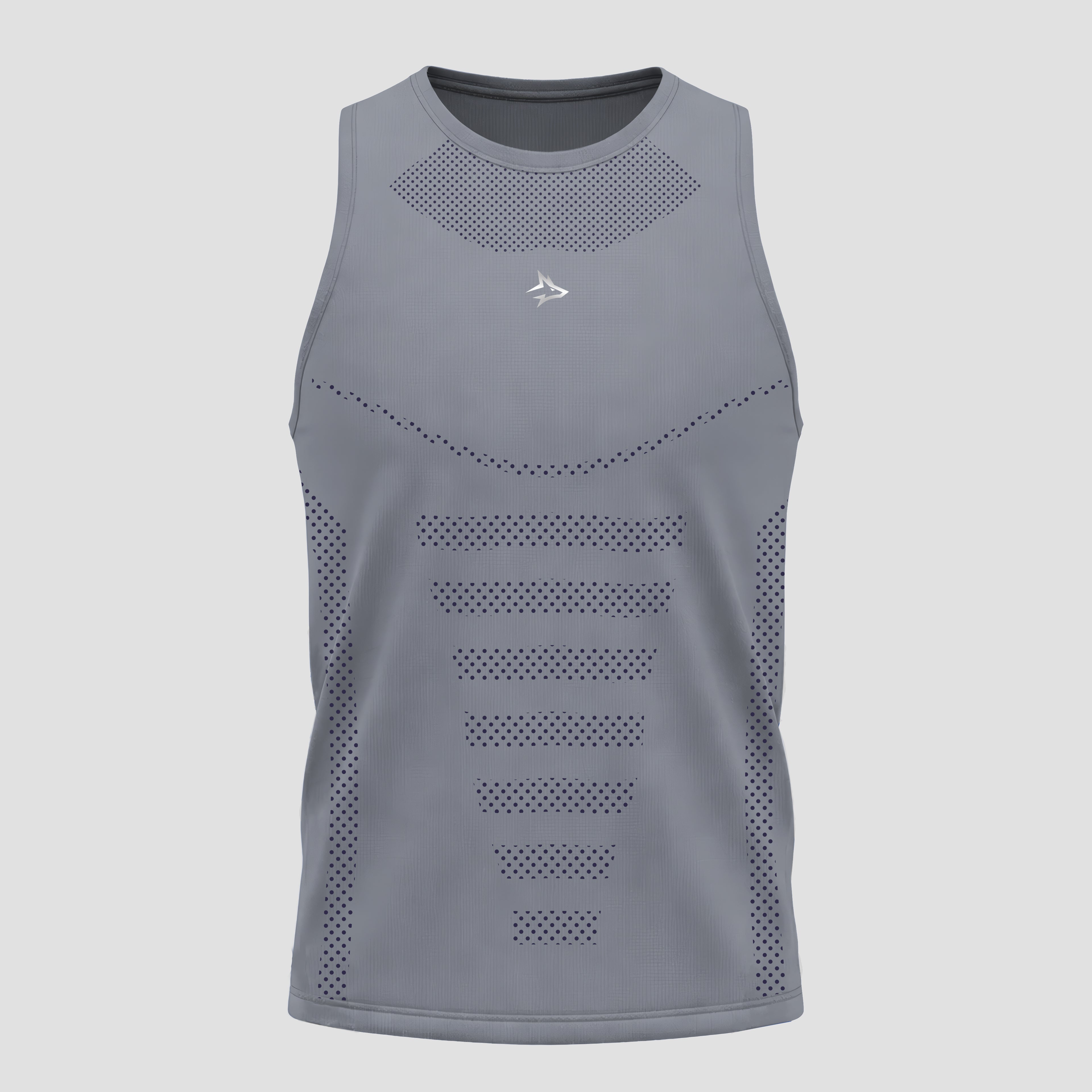 Regata Apex Dry Core Cinza - Sem Costura