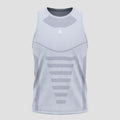 Regata Apex Dry Core Cinza Gelo - Sem Costura