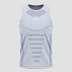 Regata Apex Dry Core Cinza Gelo - Sem Costura