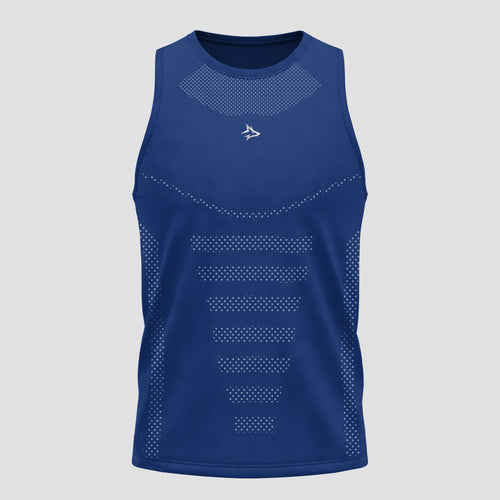 Regata Apex Dry Core Marinho - Sem Costura