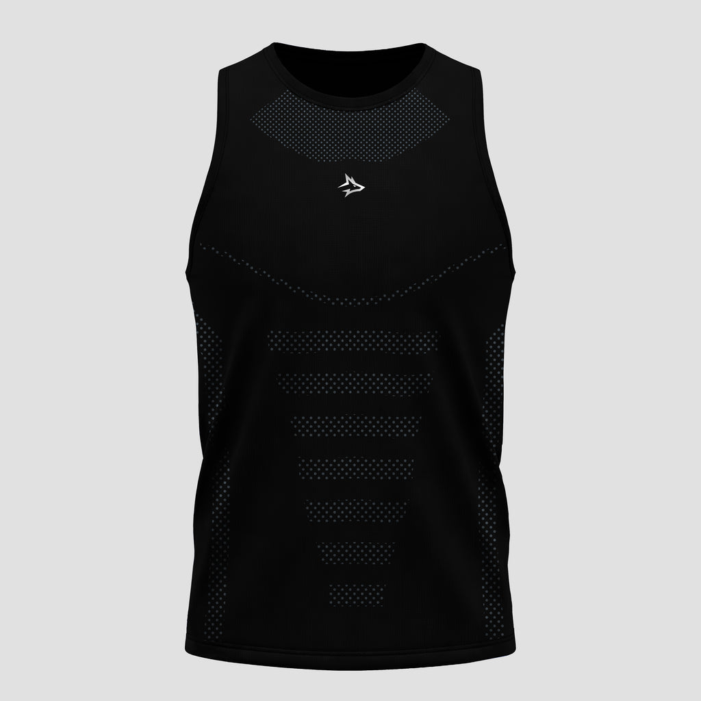Regata Apex Dry Core Preto - Sem Costura