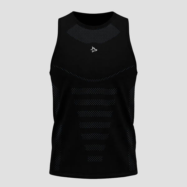 Regata Apex Dry Core Preto - Sem Costura