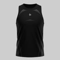 Regata Apex Dry Power Preto - Sem Costura