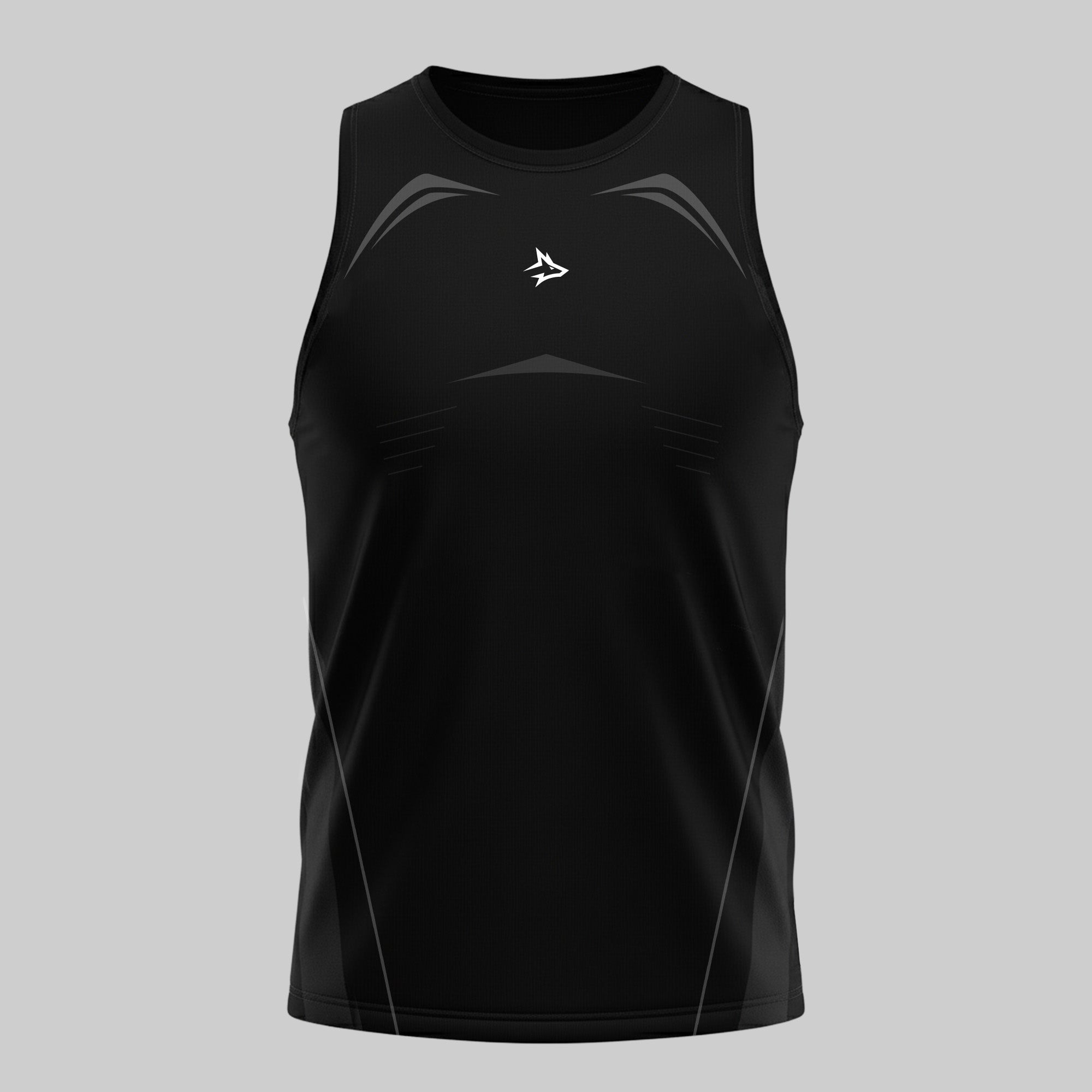 Regata Apex Dry Power Preto - Sem Costura