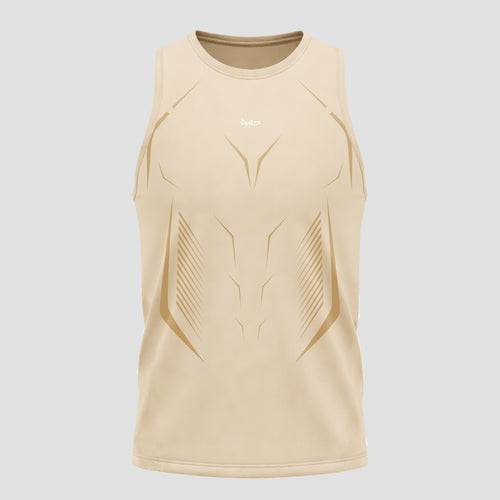 Regata Apex Dry Core Caqui - Sem Costura