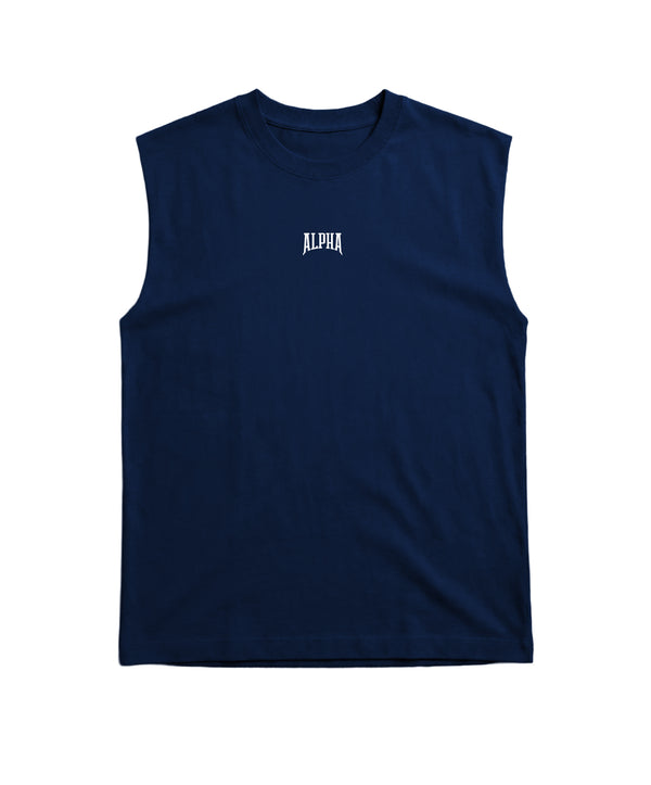 Regata Machão Oversized Legacy Azul Marinho