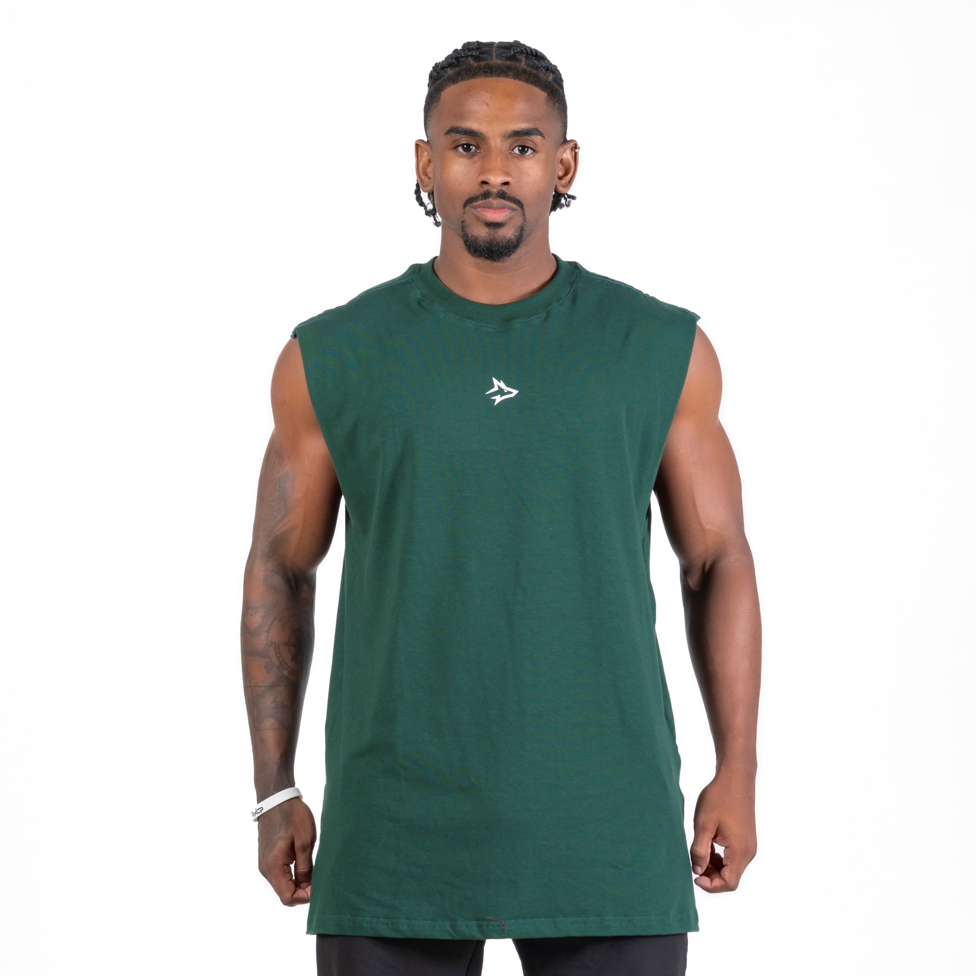 Regata Machão Oversized Lupus Verde Floresta