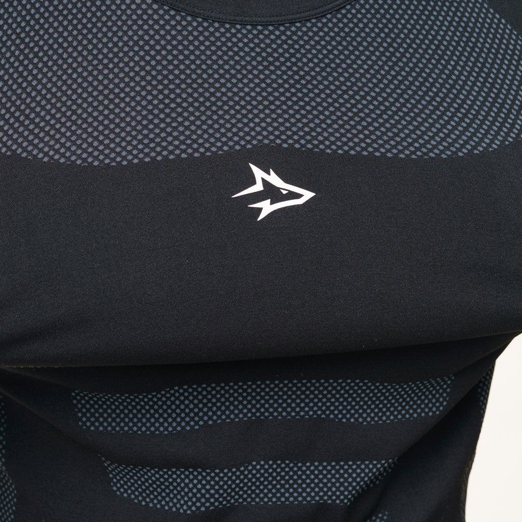 Regata Apex Dry Core Preto - Sem Costura