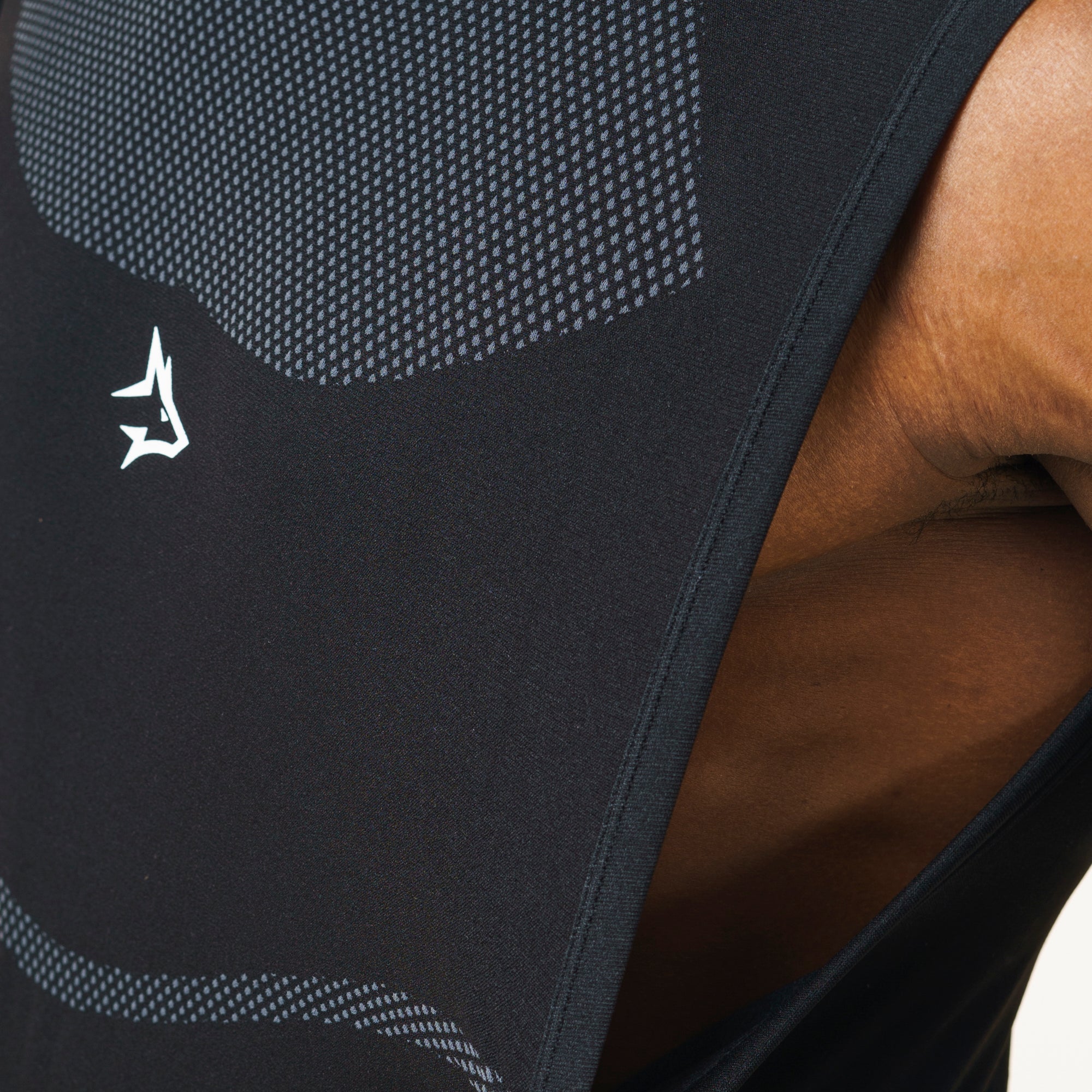 Regata Apex Dry Core Preto - Sem Costura
